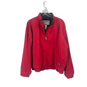 Vtg Tourney Gore-tex 90s Pullover Windbreaker Red Golf Sz Womens XL